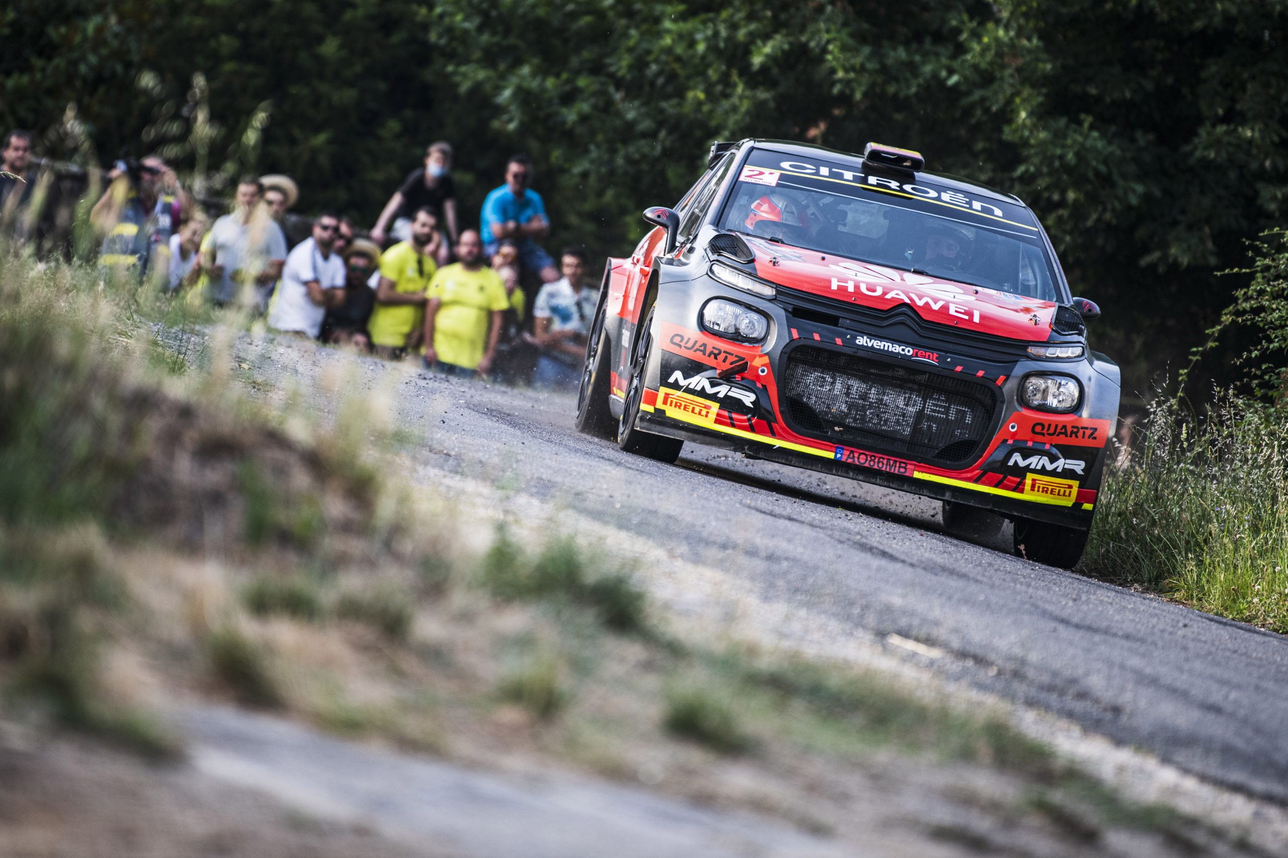 Alejandro Cahón se estrena en los tramos de casa como piloto del Citroën Rally Team