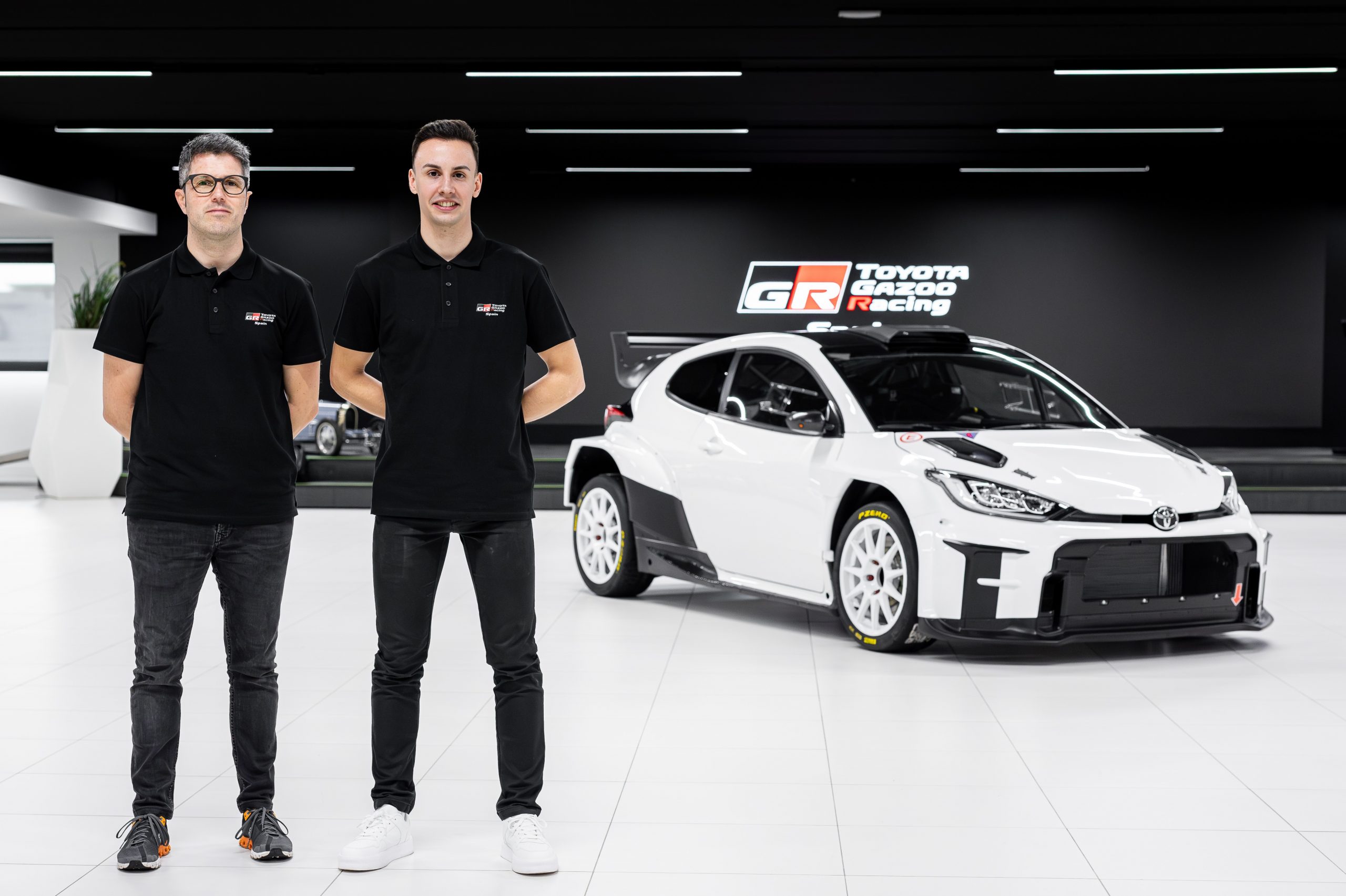 Alejandro Cachón y Borja Rozada disputarán el Supercampeonato de España de Rallyes a bordo de un Toyota GR Yaris Rally2 de Teo Martín Motorsport