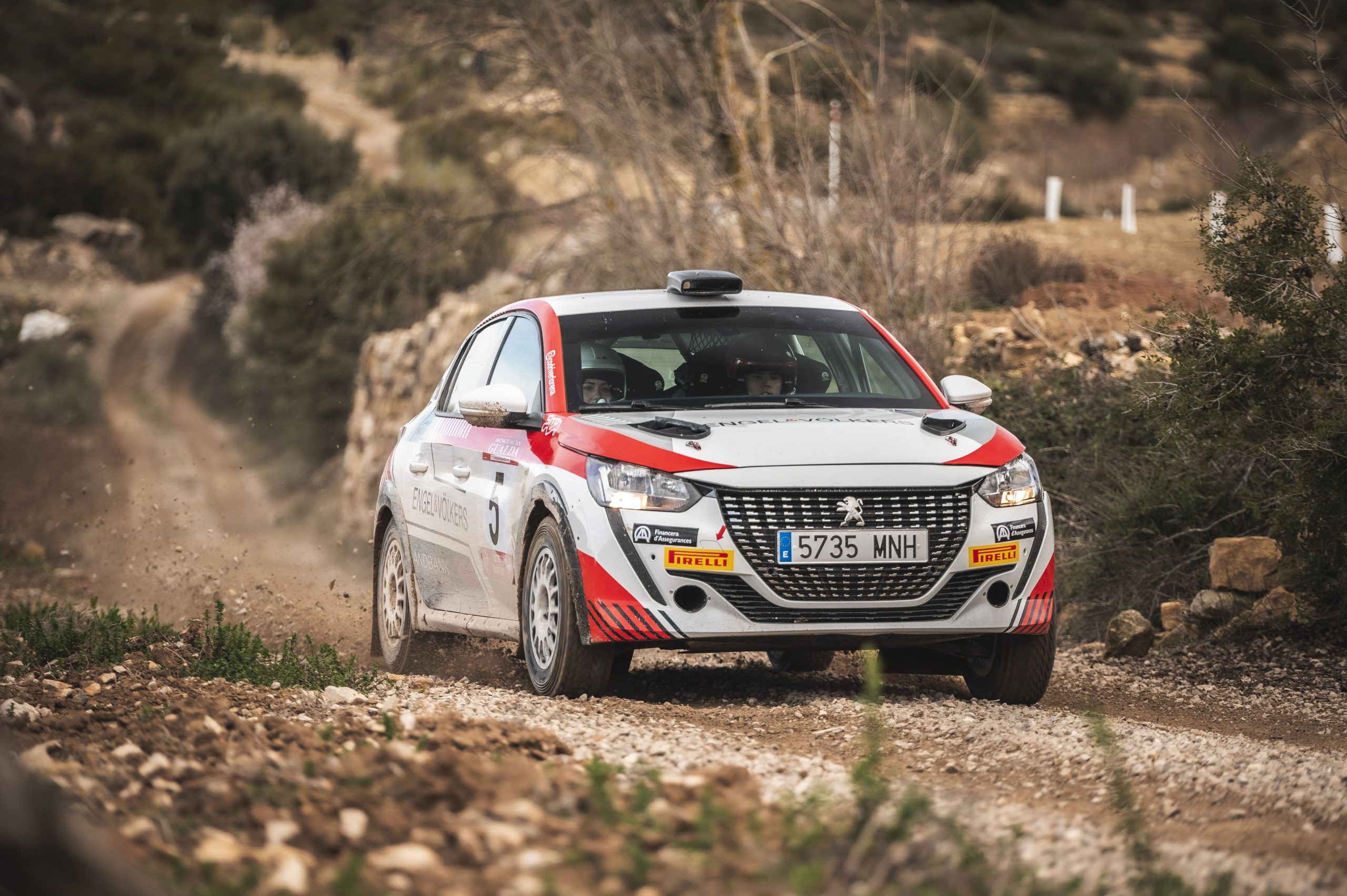 Sito Español comienza la disputa de la Beca Junior RTS en el Rallye Tierras Altas de Lorca
