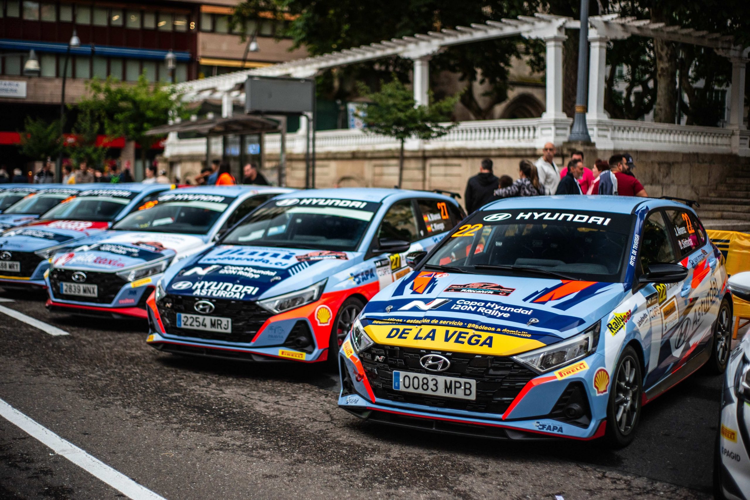 La Copa Hyundai i20N Rallye alcanza el ecuador de su primera edición en Vigo